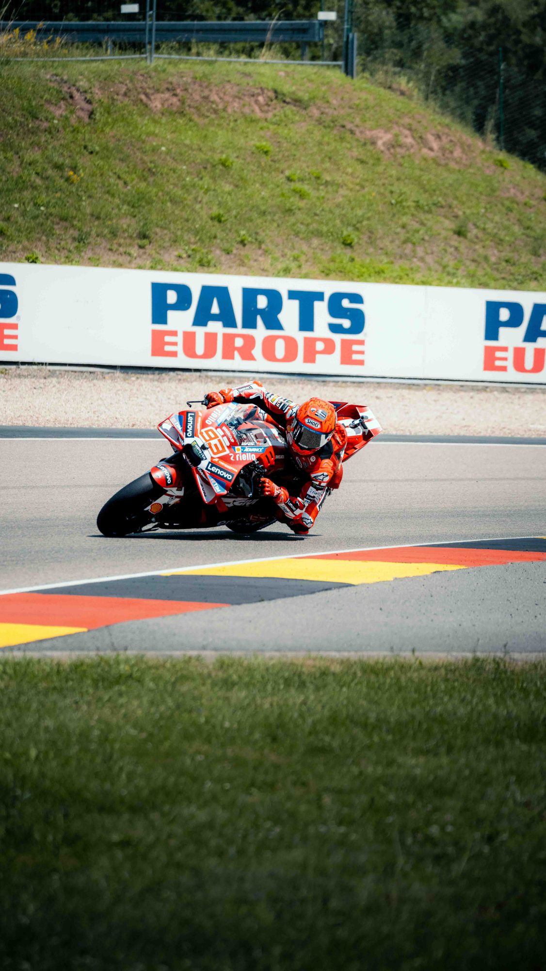 Motorsport-Aufnahme